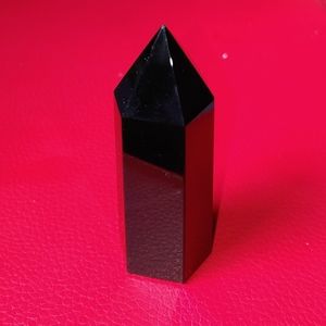 High Quality Natural Black Obsidian Point/Tower